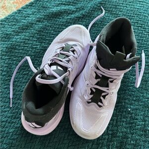 Asics Women's Lavender and Black Athletic Shoes